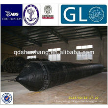 rubber dipped-Nylon tyre fabric mixed natural rubber ship salvage airbag